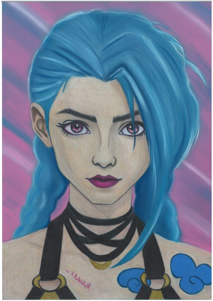 A4 Kunstdruck Jinx