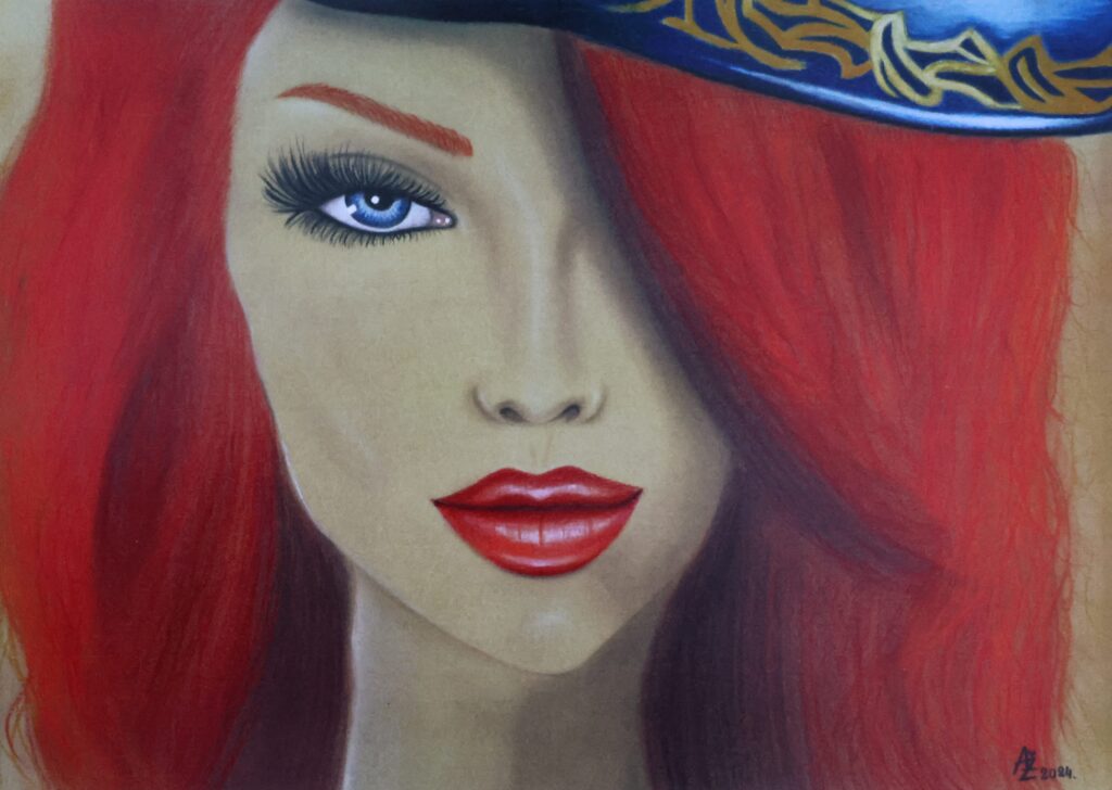 A4 Kunstdruck Miss Fortune