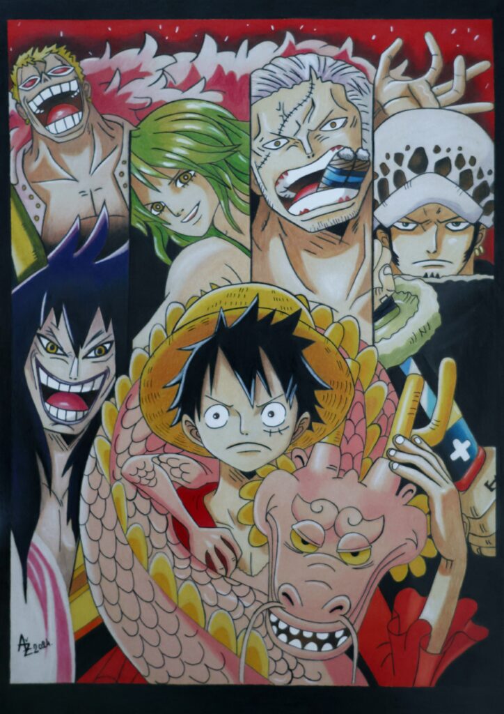 A4 Kunstdrucke One Piece
