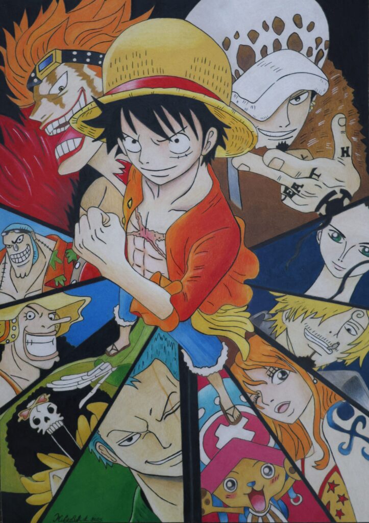 A4 Kunstdruck One Piece