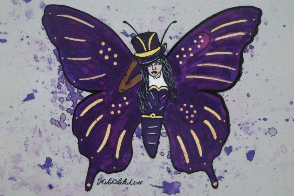 A6 Postkarte Caitlyn