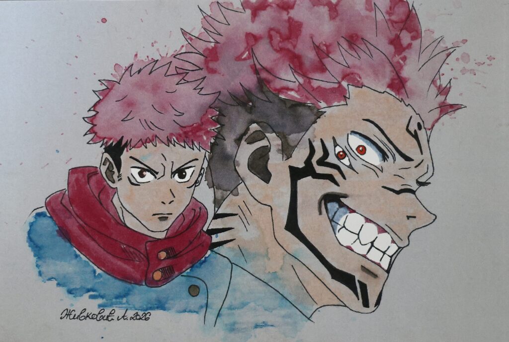 A6 Postkarte Jujutsu